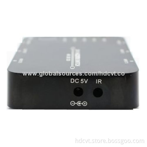 5 x 1 HDMI 1.4 Switch, 4 x 2K, 3D, DTS-HD Master Audio 7.1-channel, Low-power Consumption